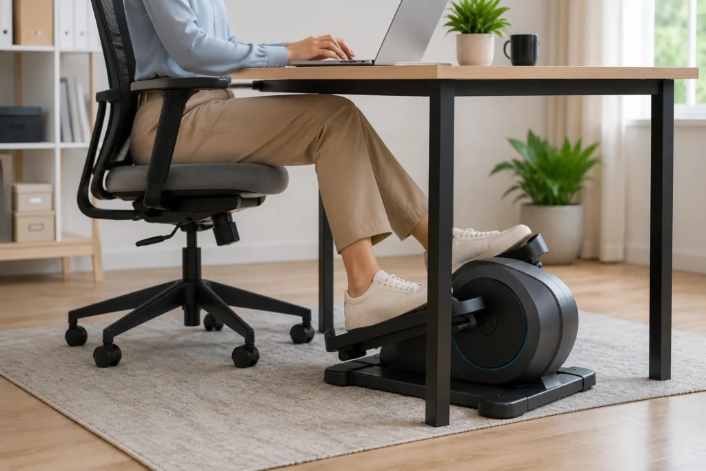 Damkee Under Desk Elliptical 3
