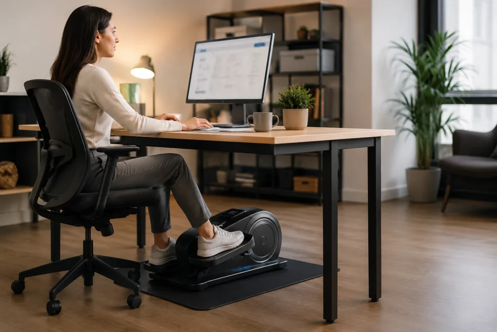 Electric Elliptical Under Desk 2