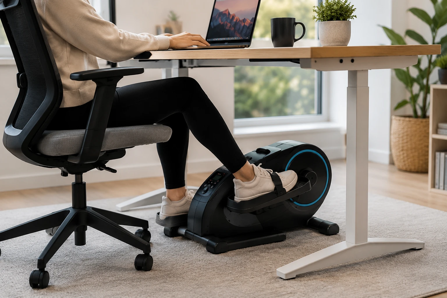 Merach Under Desk Elliptical Machine 1