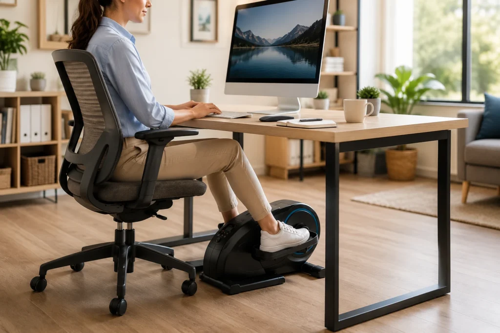 Merach Under Desk Elliptical Machine 2