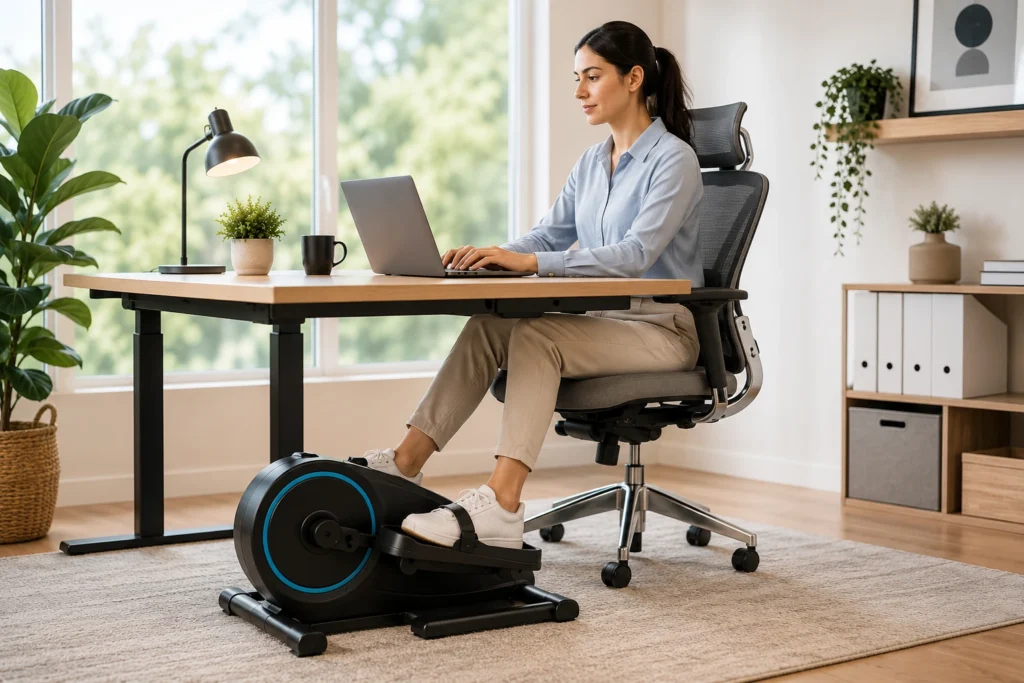 Merach Under Desk Elliptical Machine 3