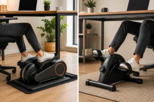 Under Desk Elliptical vs Bike 1