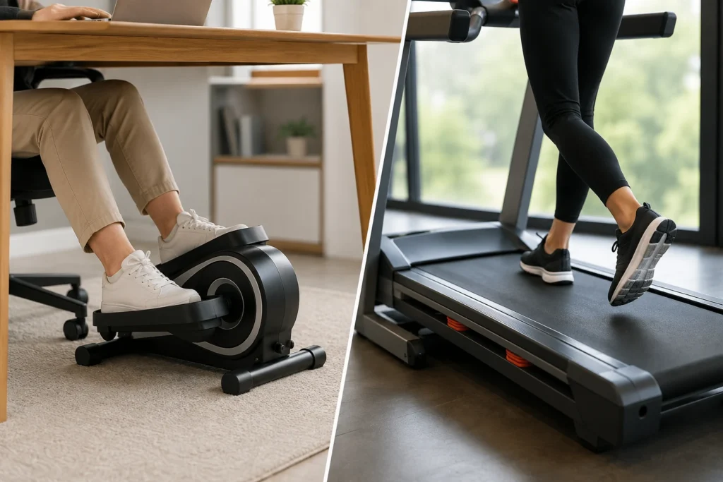 Under Desk Elliptical vs Treadmill 3