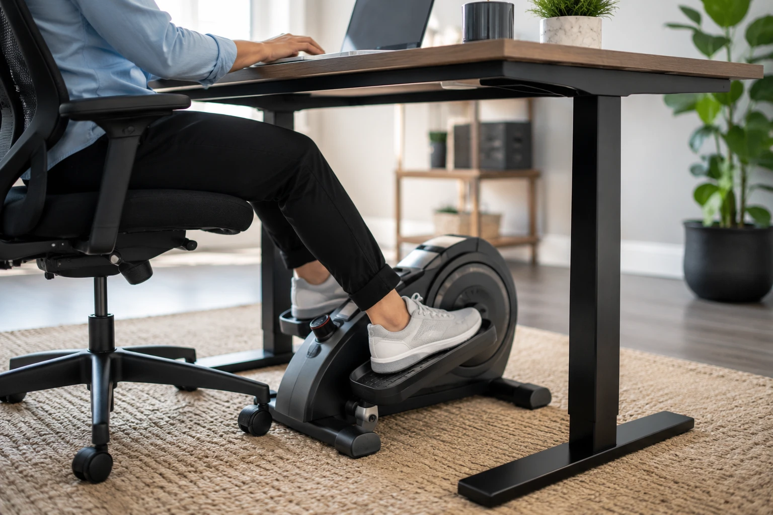 Under Desk Elliptical with Resistance 1