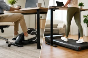 under desk elliptical vs walking pad 1