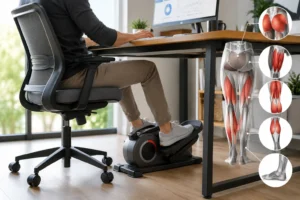 what muscles does an under desk elliptical work 1